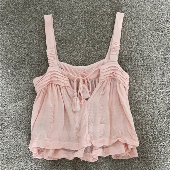 Pink Flowy Tank Top - Picture 3 of 3